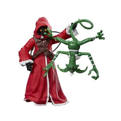 Hasbro Star Wars The Black Series Jawa & Salacious B. Crumb (Holiday Edition) 6-Inch Action Figure - Exclusive