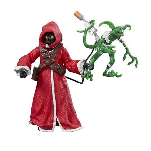 Hasbro Star Wars The Black Series Jawa & Salacious B. Crumb (Holiday Edition) 6-Inch Action Figure - Exclusive