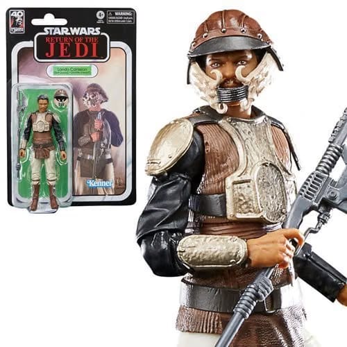 Hasbro Star Wars The Black Series Return of the Jedi 40th Anniversary 6-Inch Lando Calrissian (Skiff Guard) Action Figure