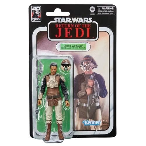 Hasbro Star Wars The Black Series Return of the Jedi 40th Anniversary 6-Inch Lando Calrissian (Skiff Guard) Action Figure