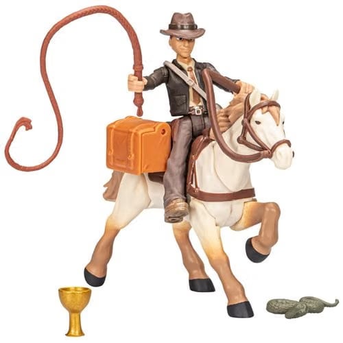 Hasbro Indiana Jones Worlds of Adventure Indiana Jones with Horse Action Figure Set