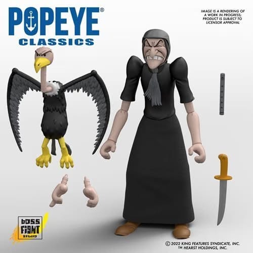 Boss Fight Studio Popeye Classics Wave 2 Sea Hag 1:12 Scale Action Figure