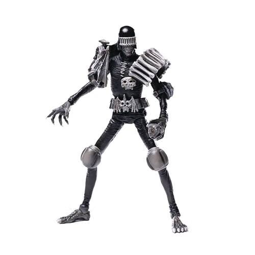 Hiya Toys Judge Dredd Black And White Judge Death PX 1/18 Mini Action Figure