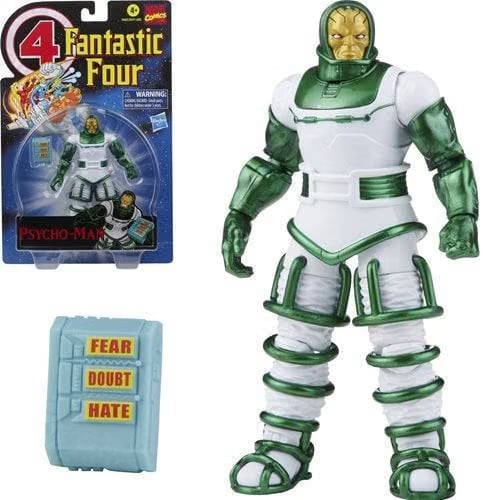 Hasbro Fantastic Four Retro Marvel Legends Psycho-Man 6-Inch Action Figure
