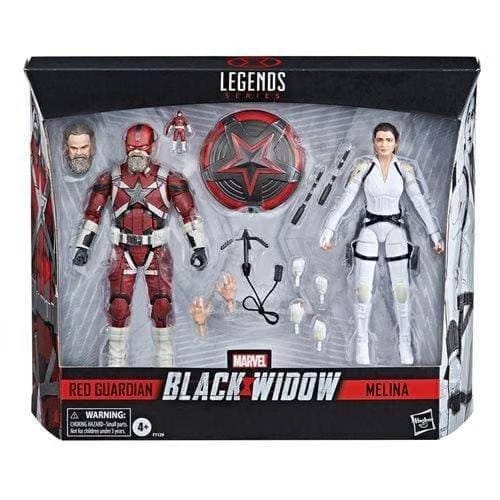 Hasbro Black Widow Marvel Legends 6-Inch Red Guardian and Melina Vostkoff Action Figures