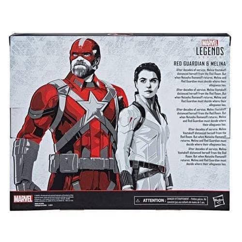 Hasbro Black Widow Marvel Legends 6-Inch Red Guardian and Melina Vostkoff Action Figures