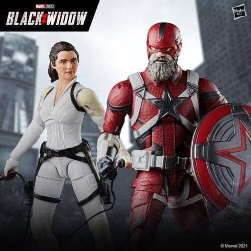 Hasbro Black Widow Marvel Legends 6-Inch Red Guardian and Melina Vostkoff Action Figures