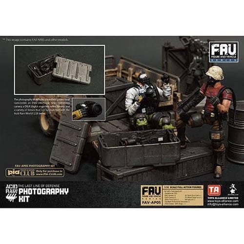 Toys Alliance Limited Acid Rain FAV-AP05 Photography Kit 1/18 Scale Action Figure Accessory