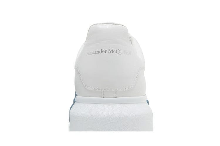 Alexander McQueen Oversized Sneaker White Emerald Green Spray