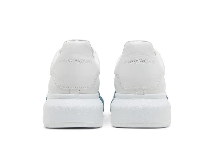 Alexander McQueen Oversized Sneaker White Emerald Green Spray