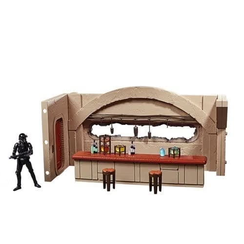 Hasbro Star Wars The Vintage Collection Nevarro Cantina Playset with Imperial Death Trooper Action Figure