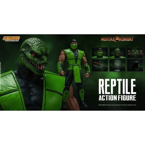 Storm Collectibles Mortal Kombat Reptile 1:12 Scale Action Figure