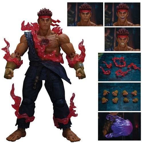 Storm Collectibles Ultimate Street Fighter IV Evil Ryu 1:12 Scale Action Figure