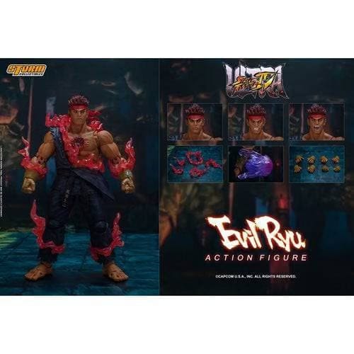 Storm Collectibles Ultimate Street Fighter IV Evil Ryu 1:12 Scale Action Figure