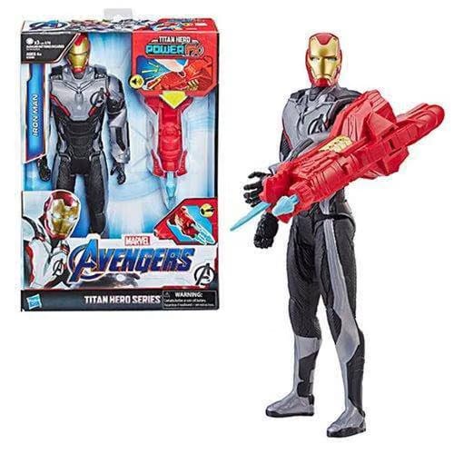 Hasbro Avengers: Endgame Titan Hero Power FX Iron Man 12-Inch Action Figure