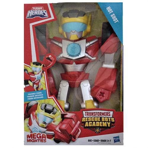 Hasbro Transformers Rescue Bots Academy Mega Mighties 9-Inch Action Figure -Hot Shot