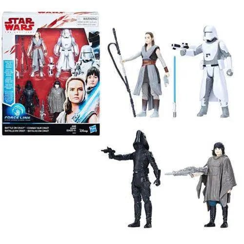 Hasbro Star Wars: The Last Jedi Battle on Crait 3 3/4-Inch Action Figure Set