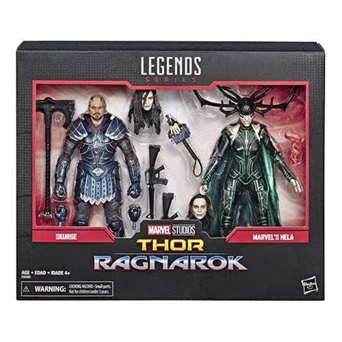Hasbro Marvel Legends 80th Anniversary Skurge and Hela 6-Inch Action Figures