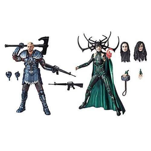 Hasbro Marvel Legends 80th Anniversary Skurge and Hela 6-Inch Action Figures