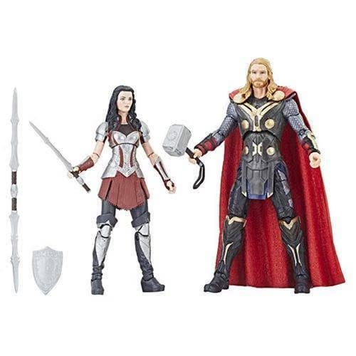 Hasbro Marvel Legends Cinematic Universe 10th Anniversary Thor and Sif 6-Inch Action Figure