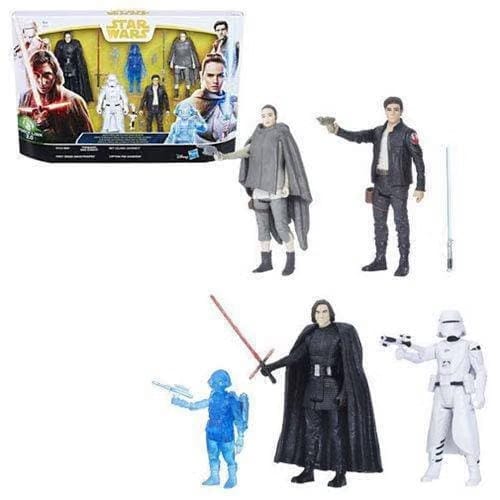 Hasbro Star Wars Force Link 2.0 The Last Jedi Figure 5-Pack Action Figures - Exclusive