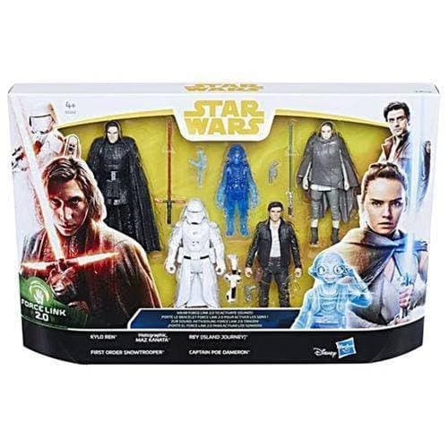 Hasbro Star Wars Force Link 2.0 The Last Jedi Figure 5-Pack Action Figures - Exclusive