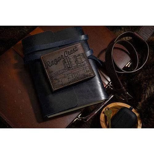 Bioworld Star Wars: Mandalorian Etched PU Bifold Wallet - Entertainment Earth Exclusive