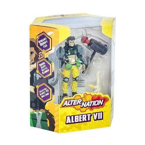 Panda Mony Toy Brands Alter Nation - Albert VII - 5-Inch Action Figure (With Free Comic Book)
