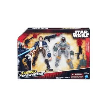 Hasbro Star Wars Hero Mashers Battle Pack Action Figures - Han Solo vs Boba Fett