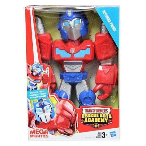 Hasbro Transformers Rescue Bots Academy Mega Mighties 9-Inch Action Figure - Optimus Prime