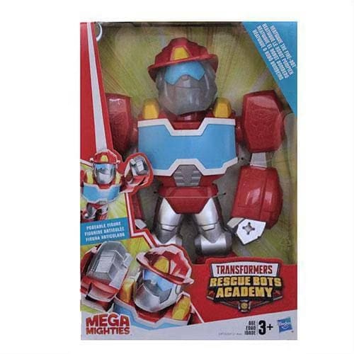 Hasbro Transformers Rescue Bots Academy Mega Mighties 9-Inch Action Figure - Heatwave the Fire-Bot