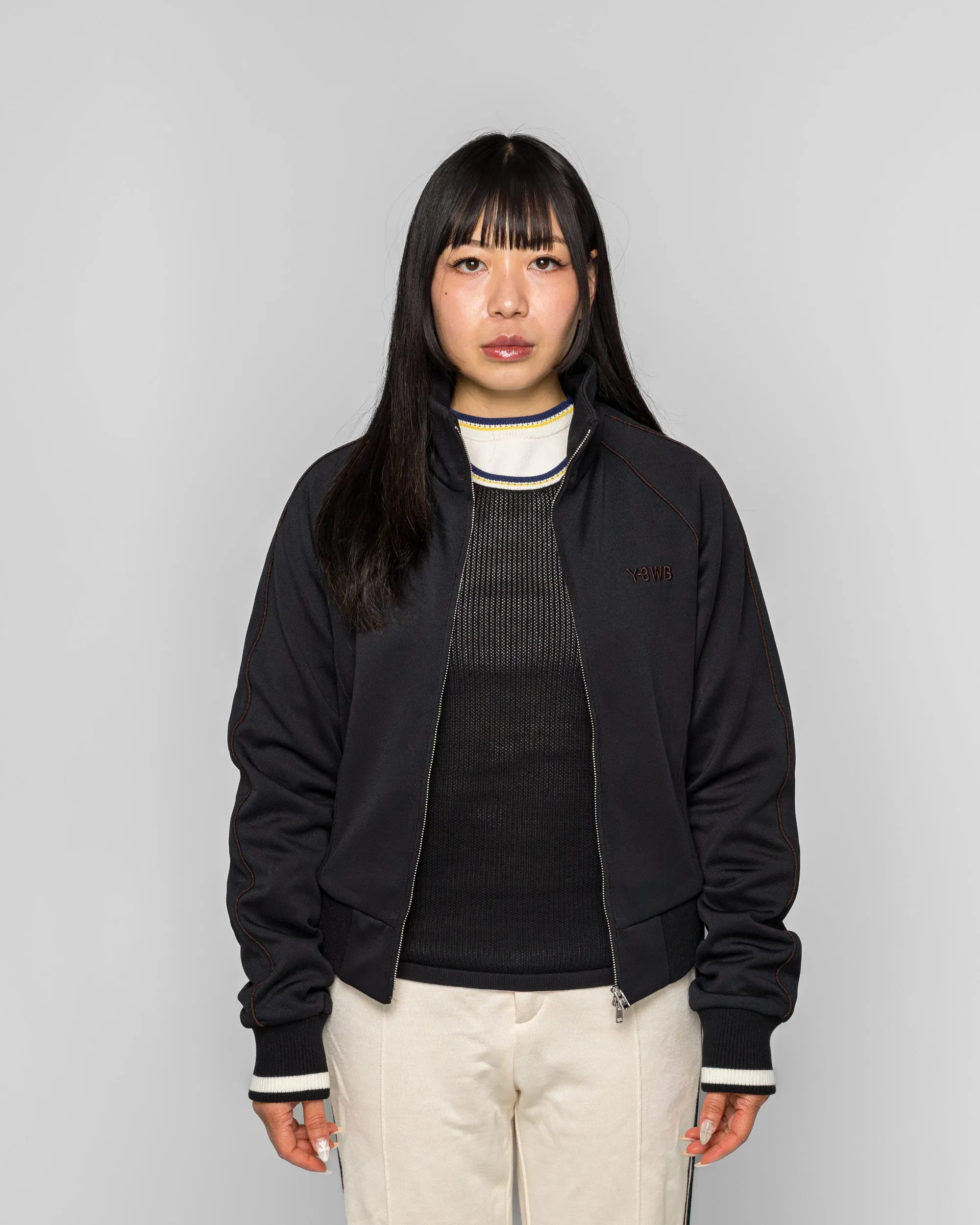 adidas Womens Track Jacket x Wales Bonner Y-3 - Black