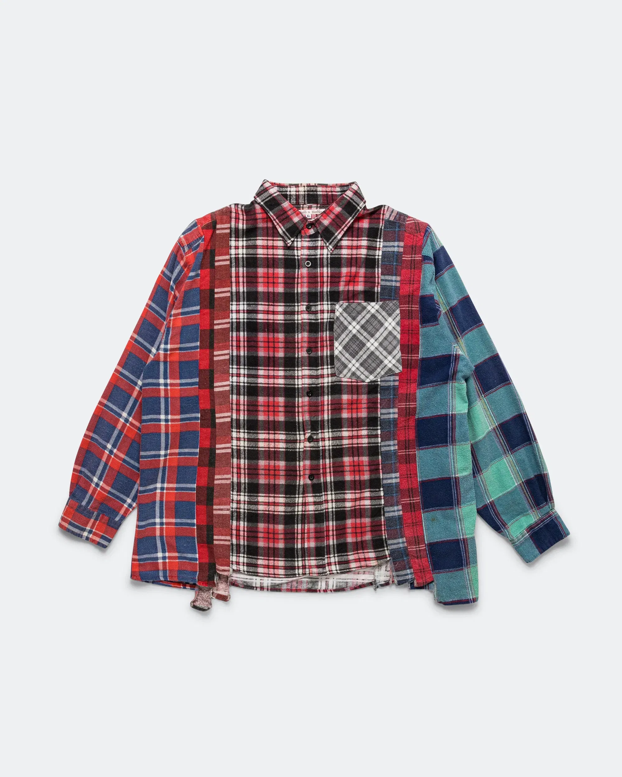 Needles Rebuild Flannel 7 Cuts Shirt SS26 - X-Large #3