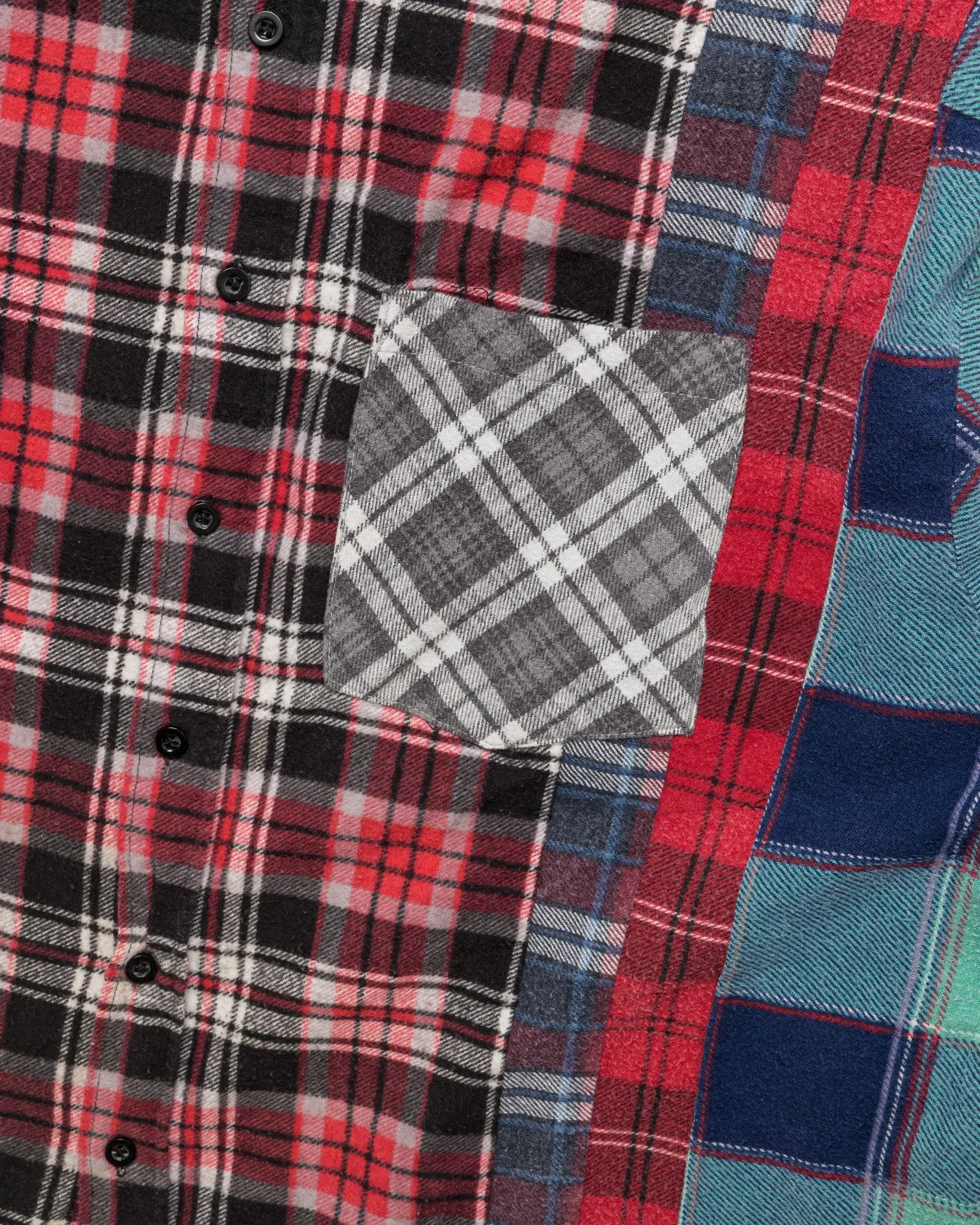 Needles Rebuild Flannel 7 Cuts Shirt SS26 - X-Large #3