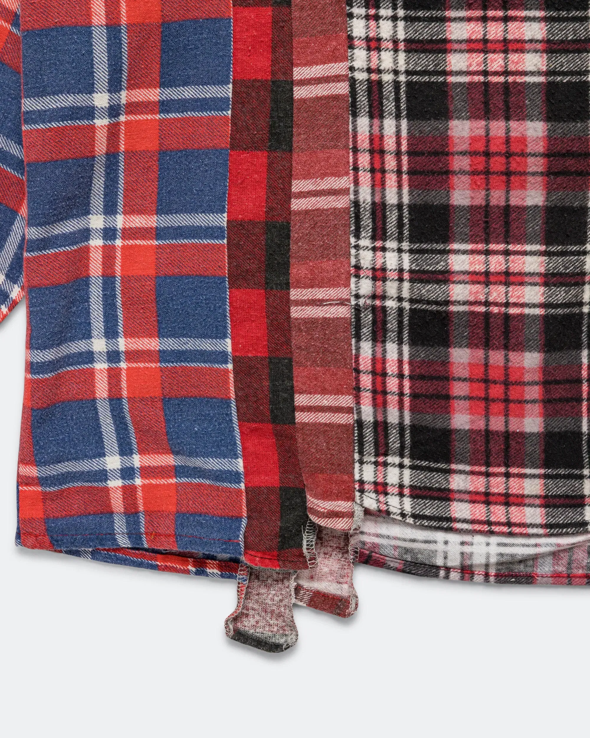 Needles Rebuild Flannel 7 Cuts Shirt SS26 - X-Large #3