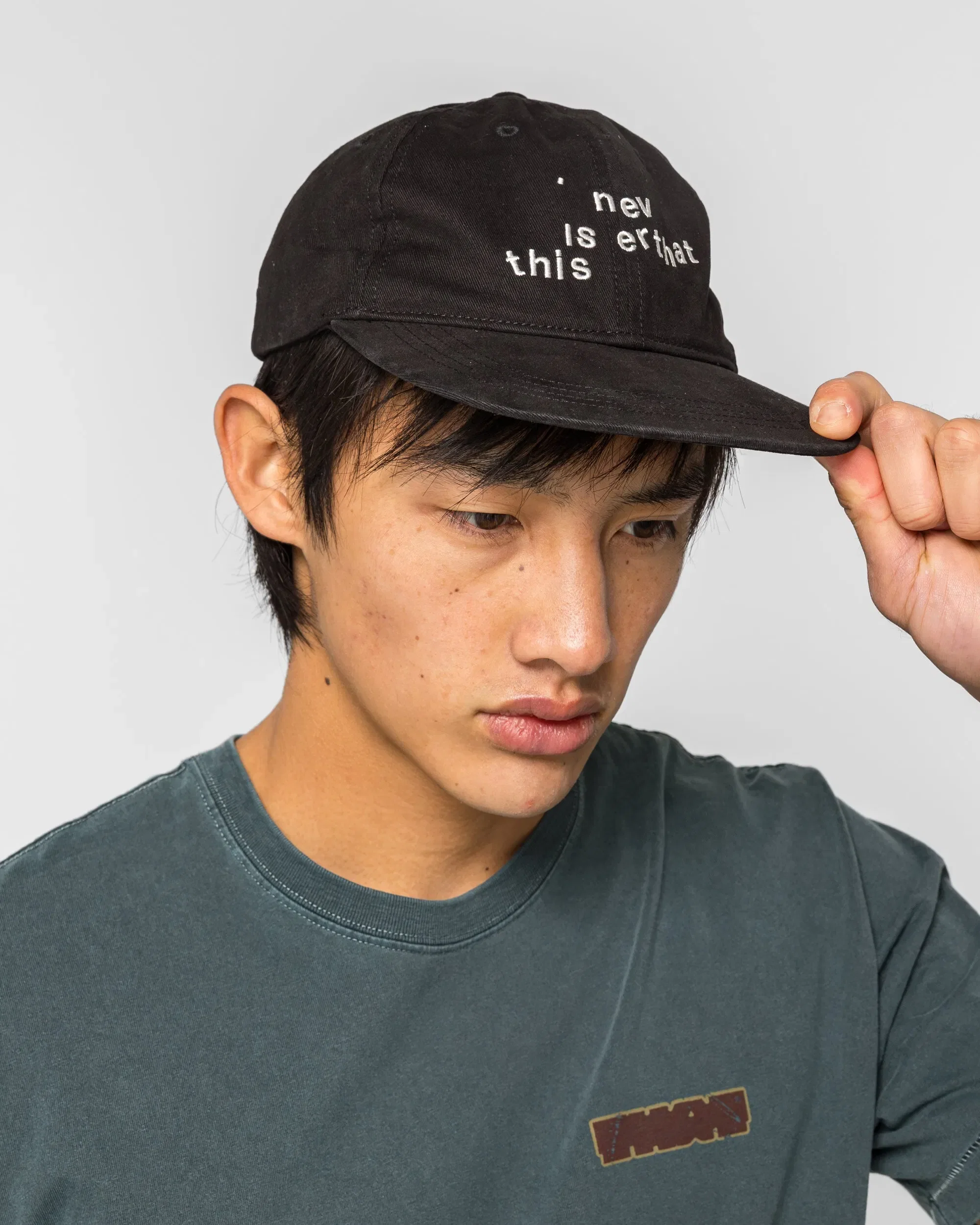 thisisneverthat Broken Logo Cap - Black