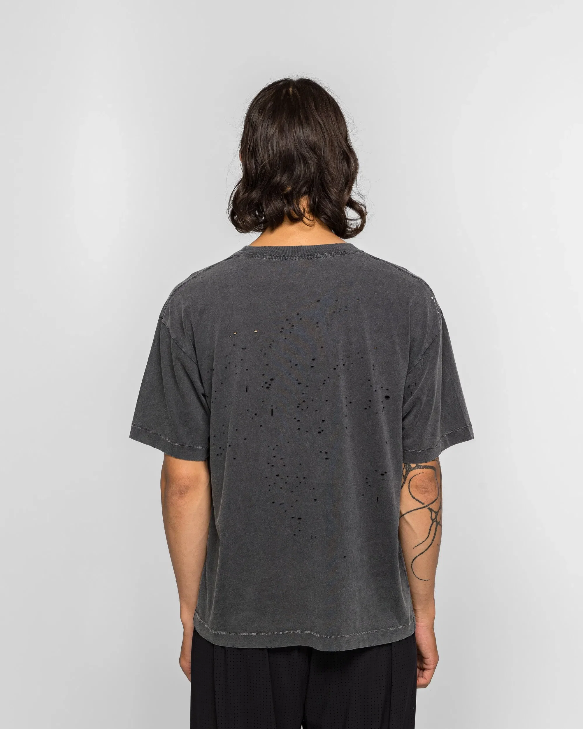 Satisfy MothTech Eagle Off Road T-Shirt - Aged Black