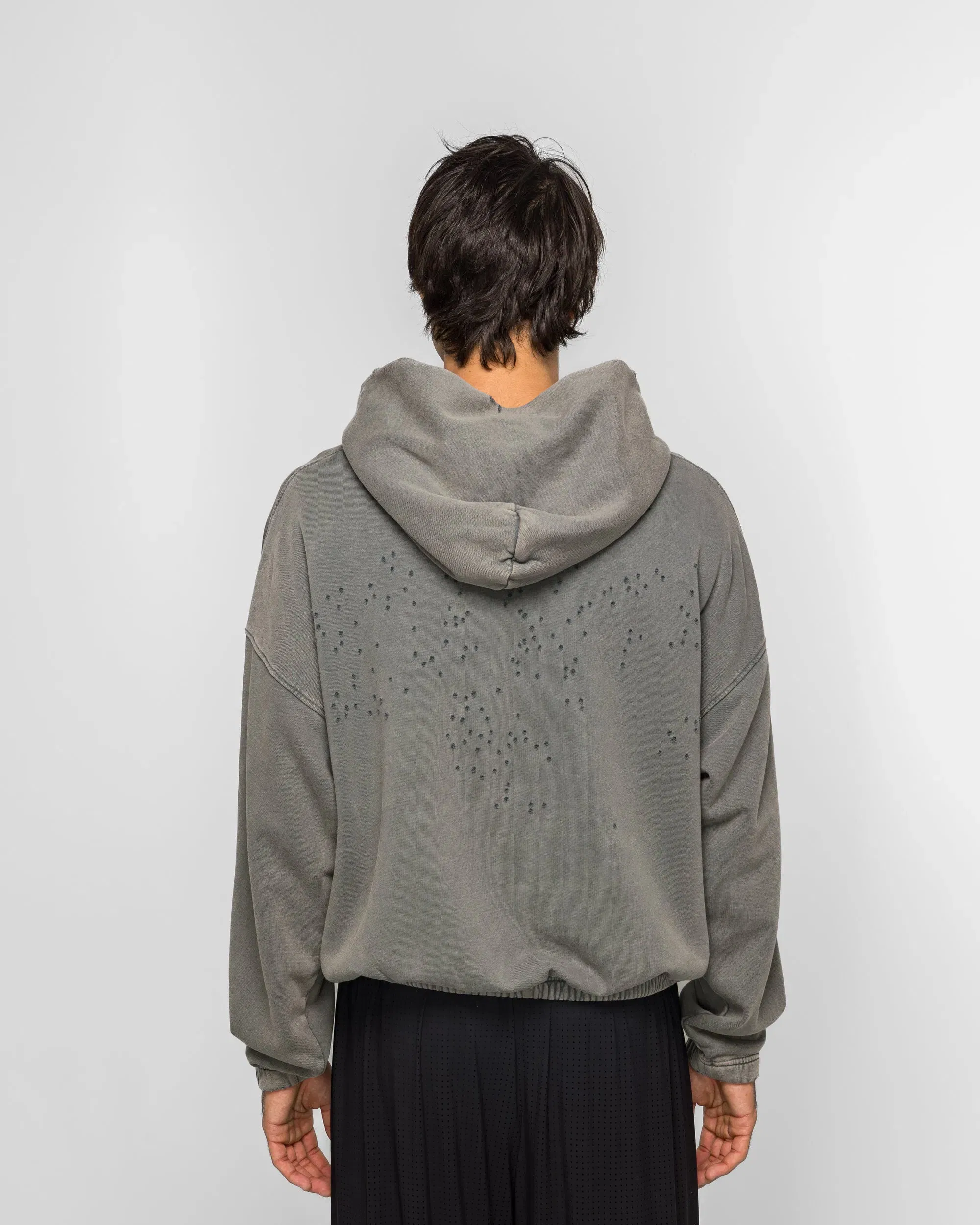 Satisfy MothTech Hoodie - Faded Black