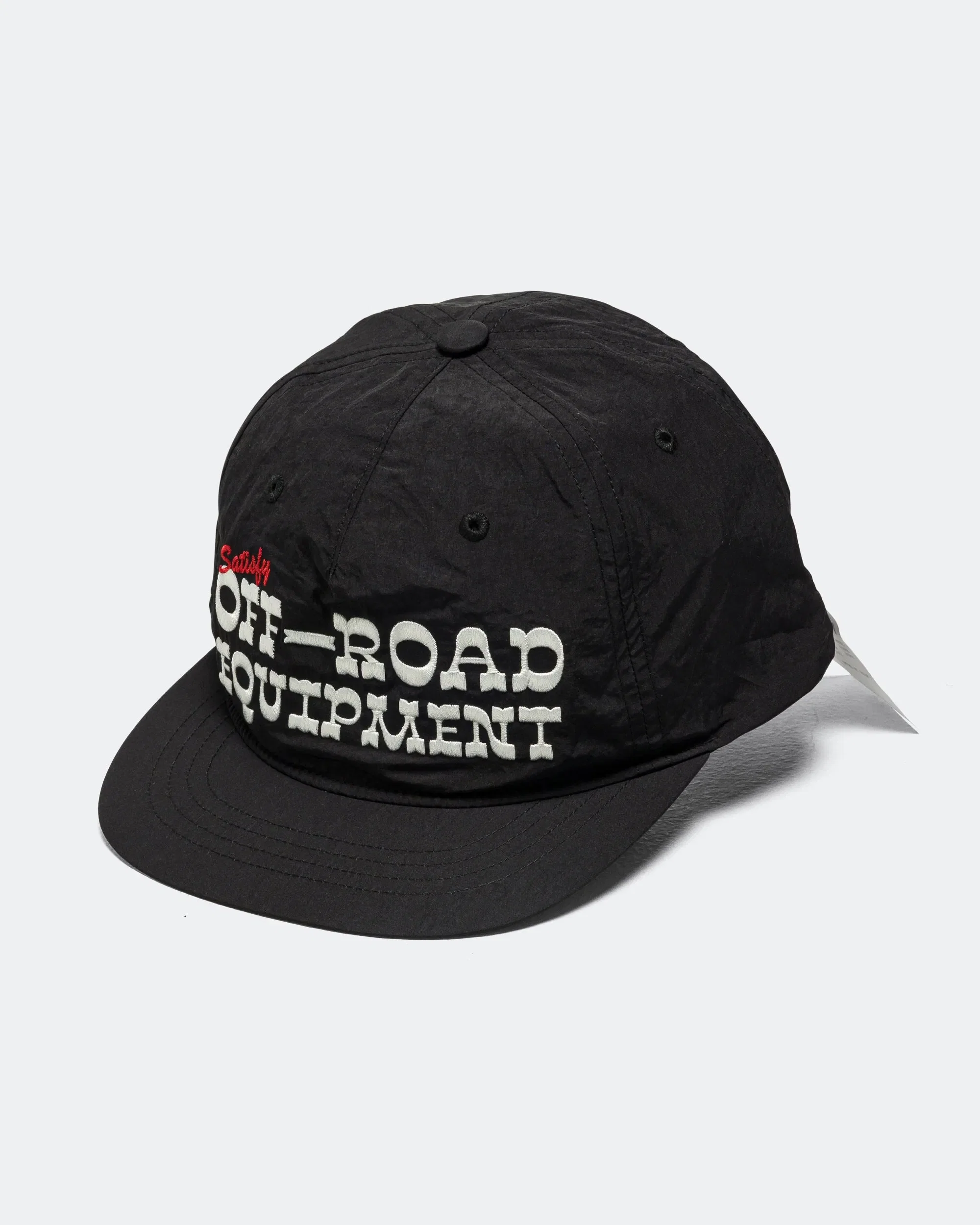 Satisfy FliteSilk 5 Panel Pinch Cap - Black Off-Road