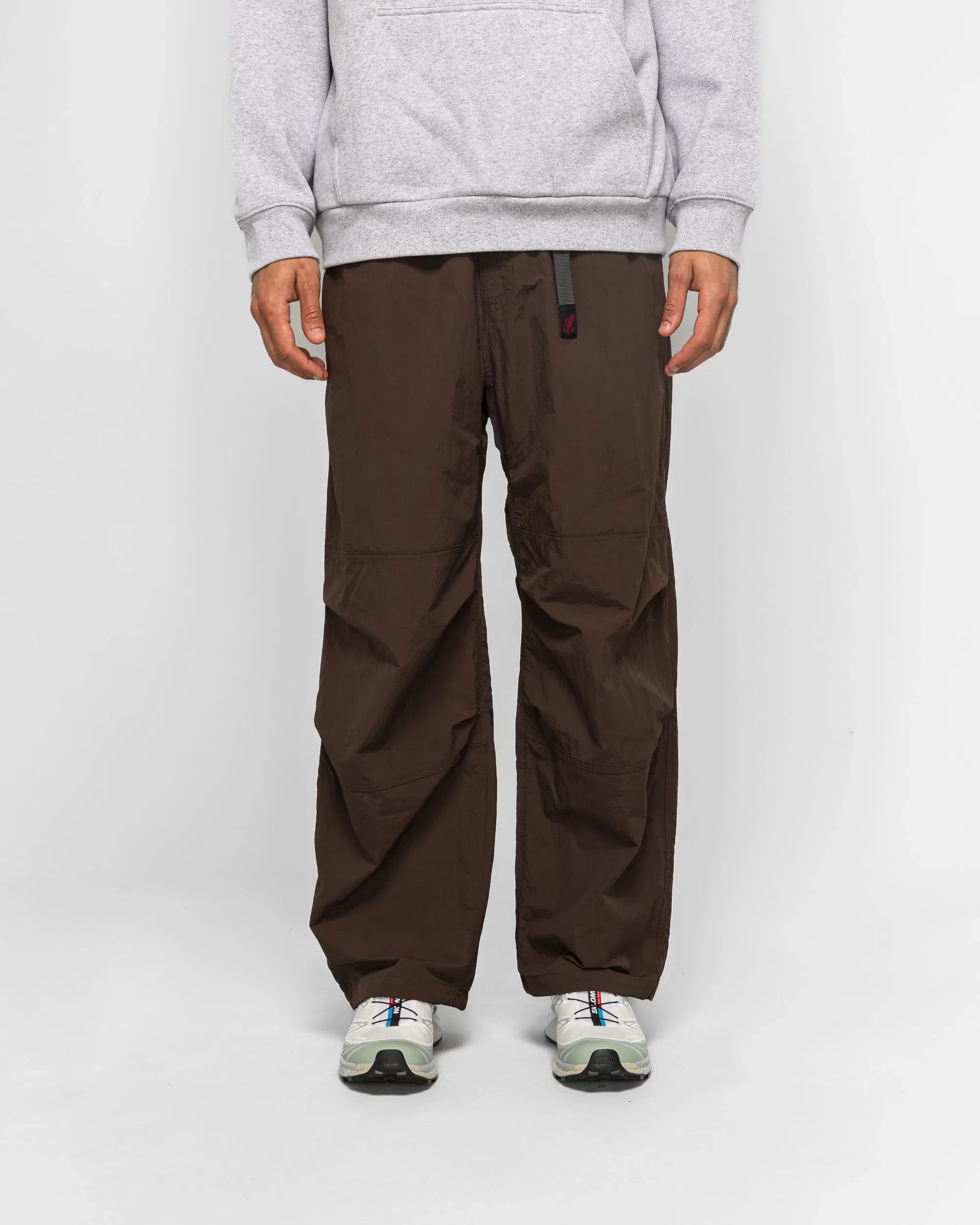 Gramicci Nylon Paneled Trek Pant - Chocolate
