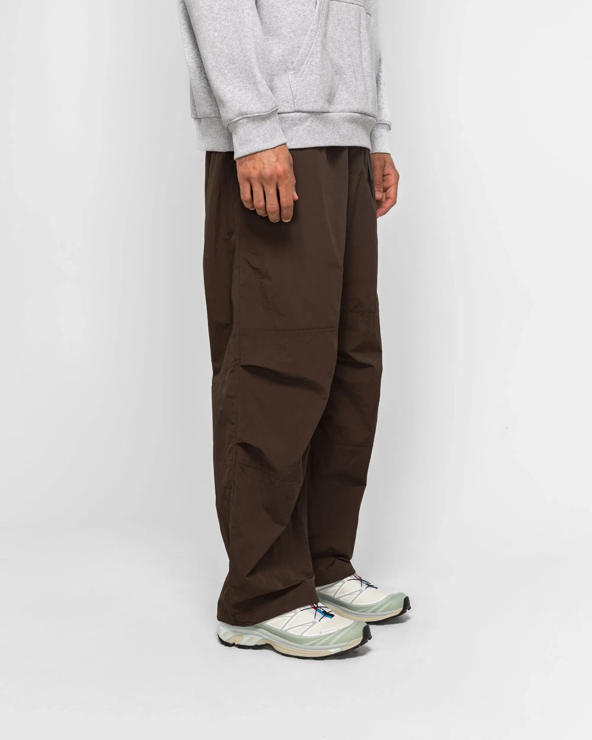 Gramicci Nylon Paneled Trek Pant - Chocolate