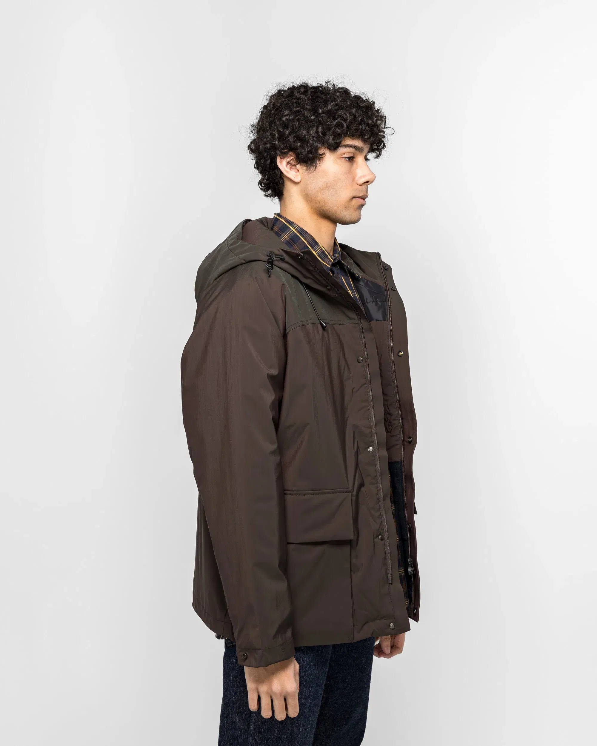 Norse Projects Herluf Alpinix Smart Merino Jacket - Seal Brown