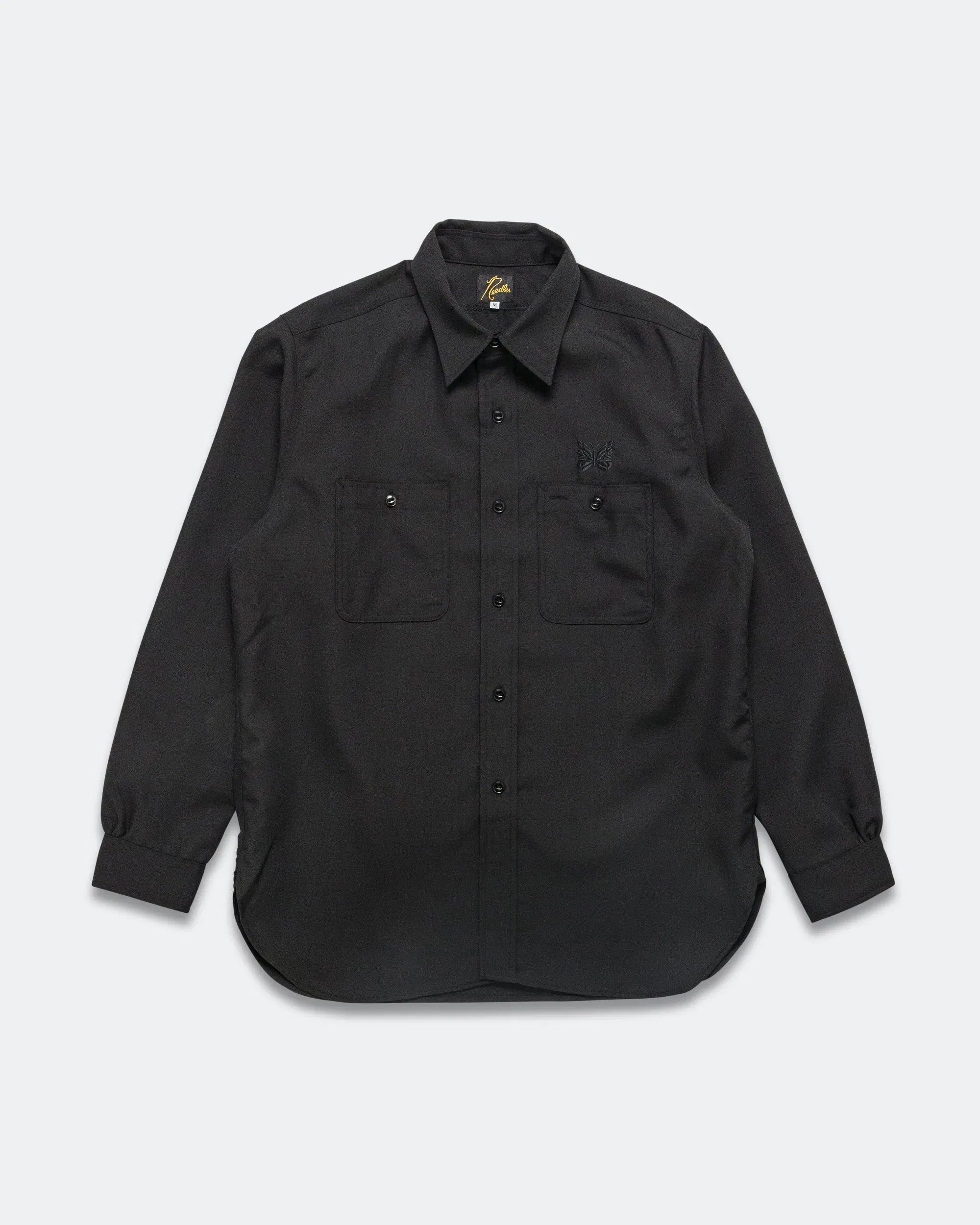 Needles Work Shirt - Black PE/W Gabardine
