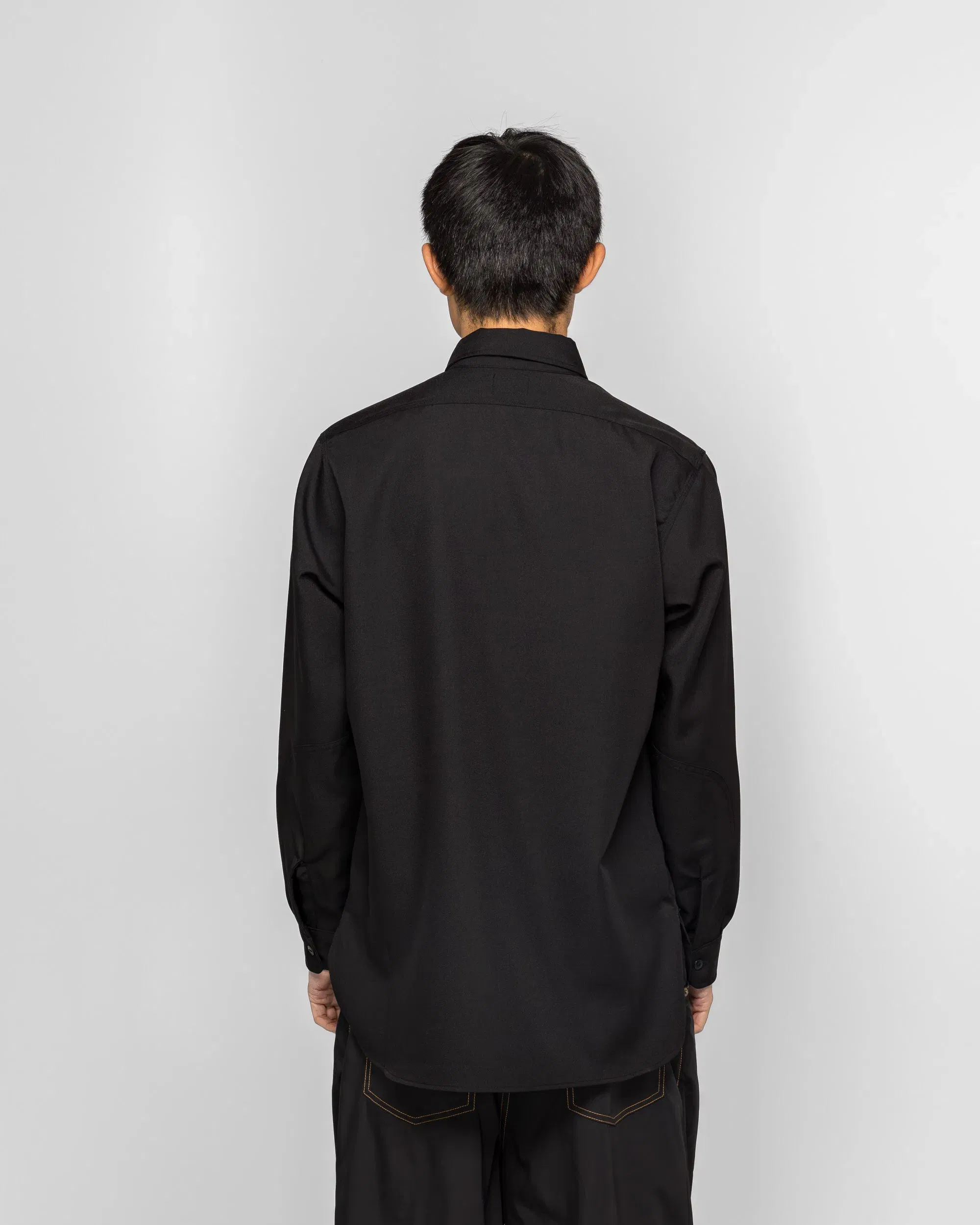 Needles Work Shirt - Black PE/W Gabardine