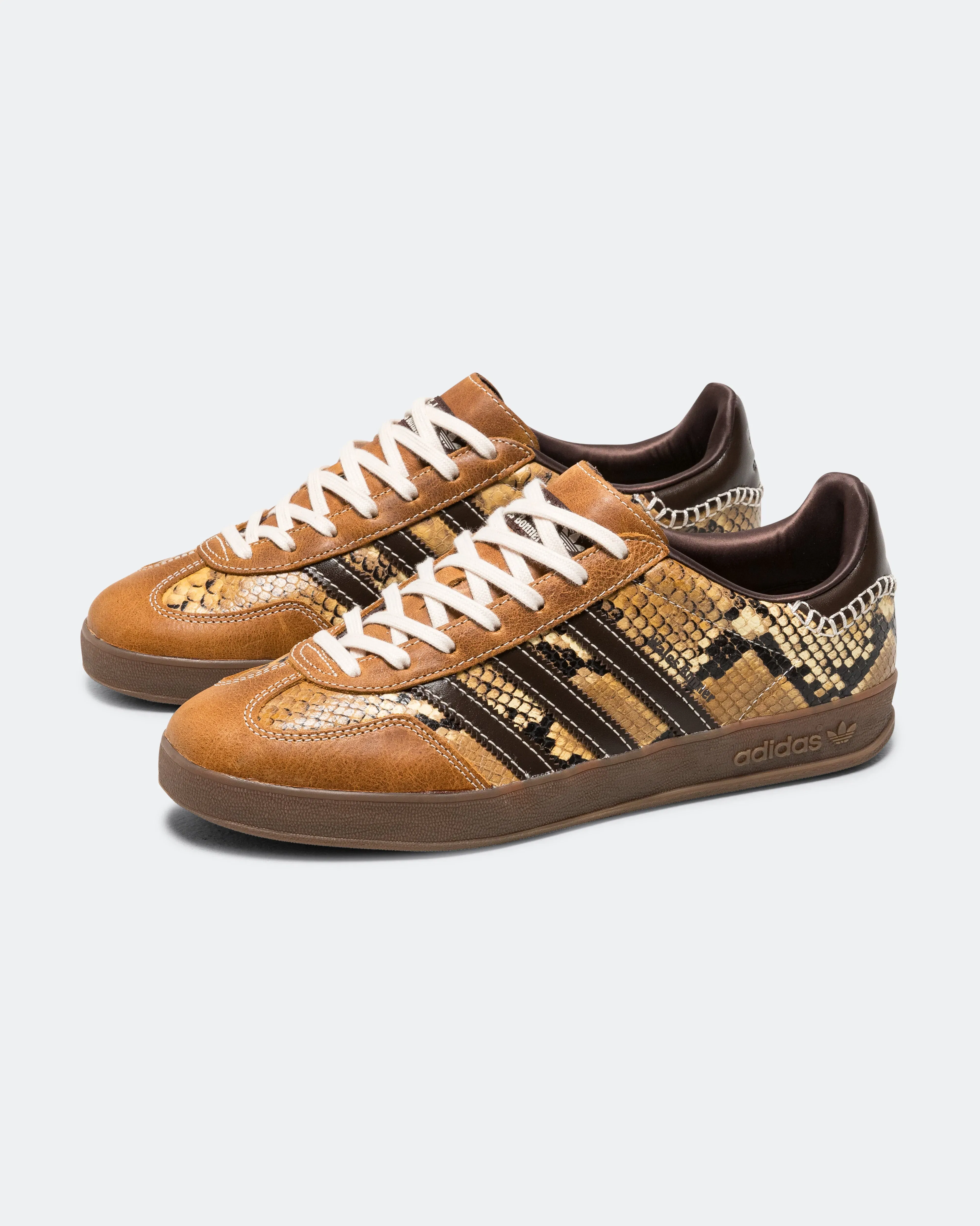 adidas Gazelle Snake x Wales Bonner - Dust Rust/Wonder White-Collegiate Burgundy