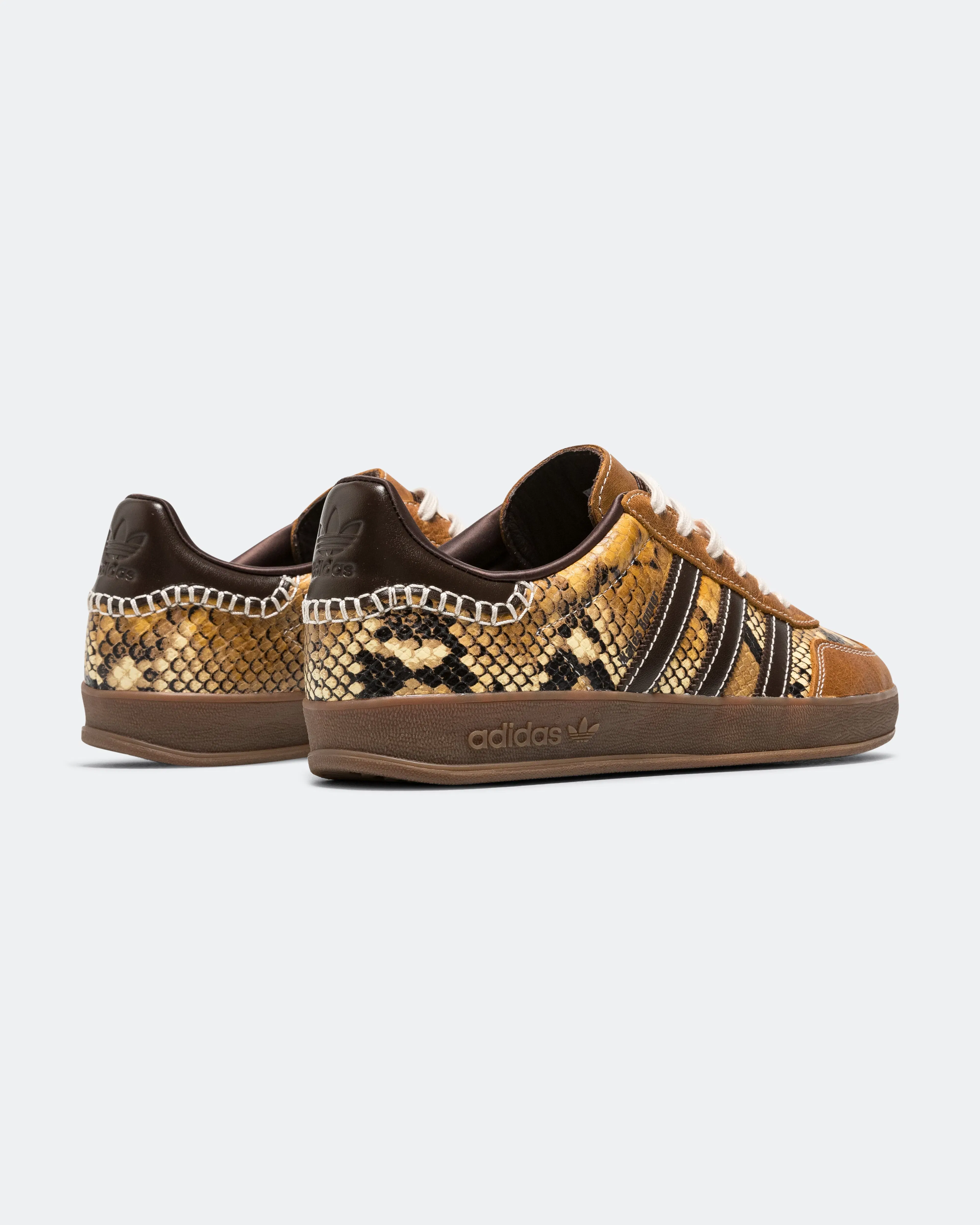 adidas Gazelle Snake x Wales Bonner - Dust Rust/Wonder White-Collegiate Burgundy