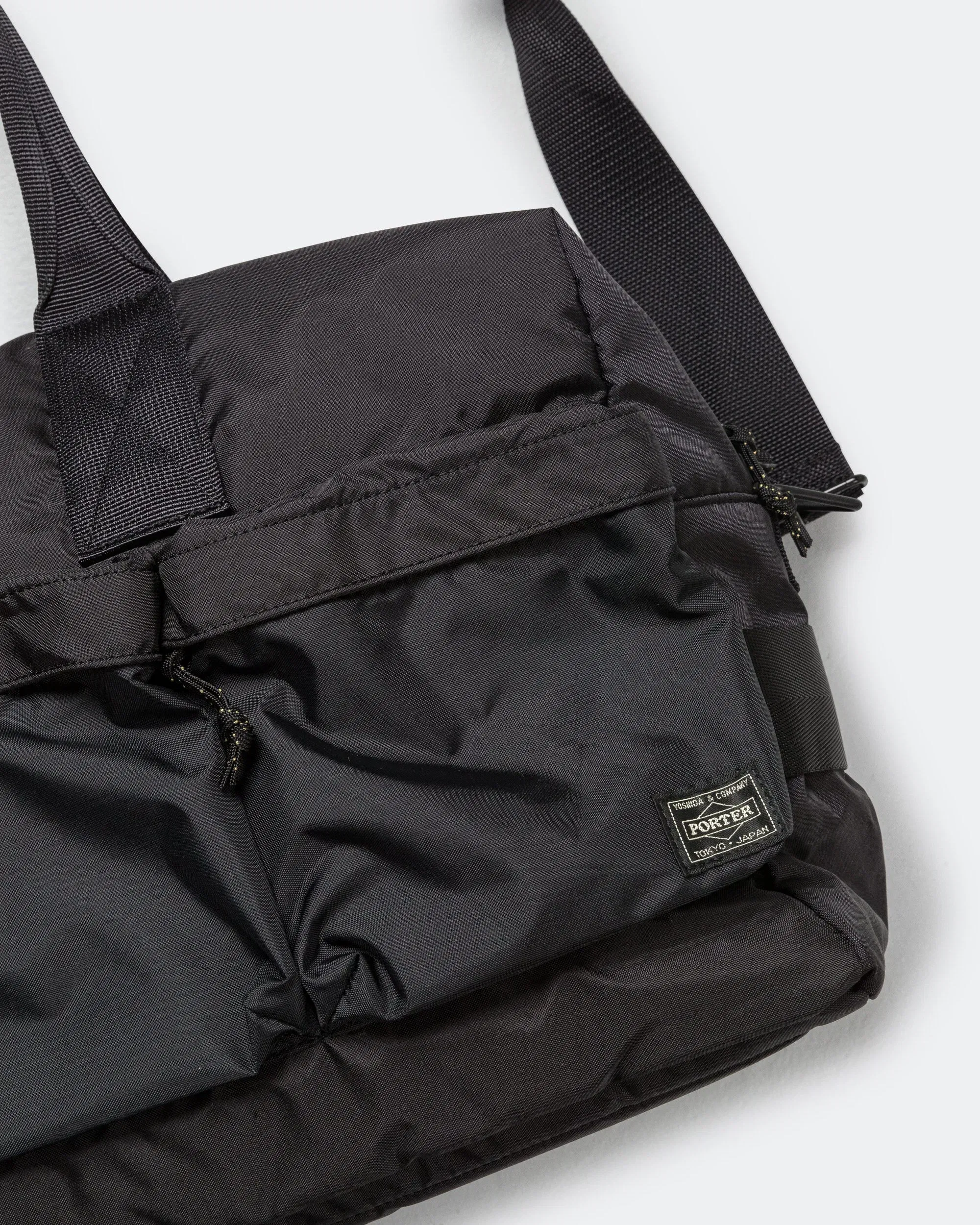Porter-Yoshida & Co. FORCE 2WAY Duffle Bag - Black