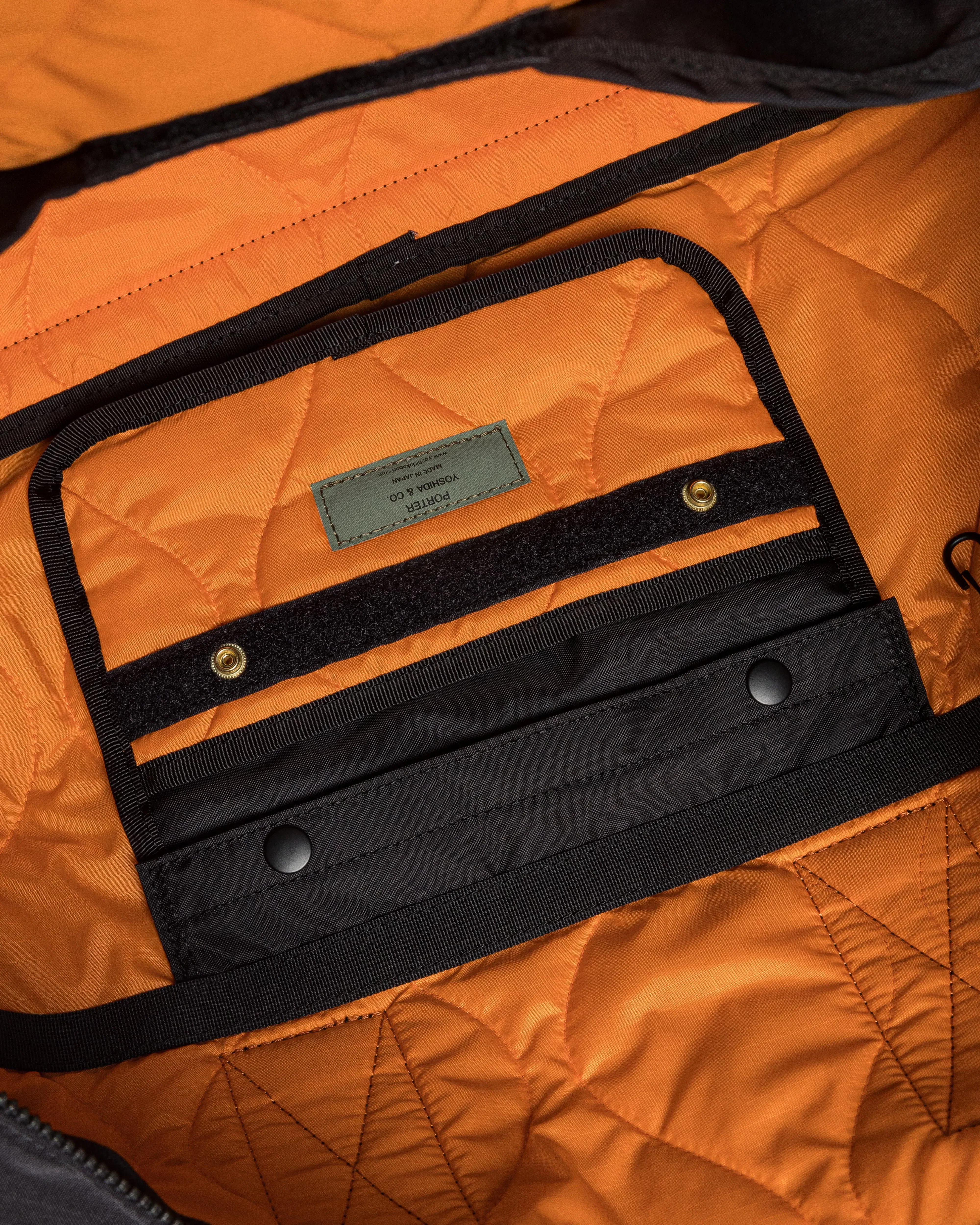 Porter-Yoshida & Co. FORCE 2WAY Duffle Bag - Black