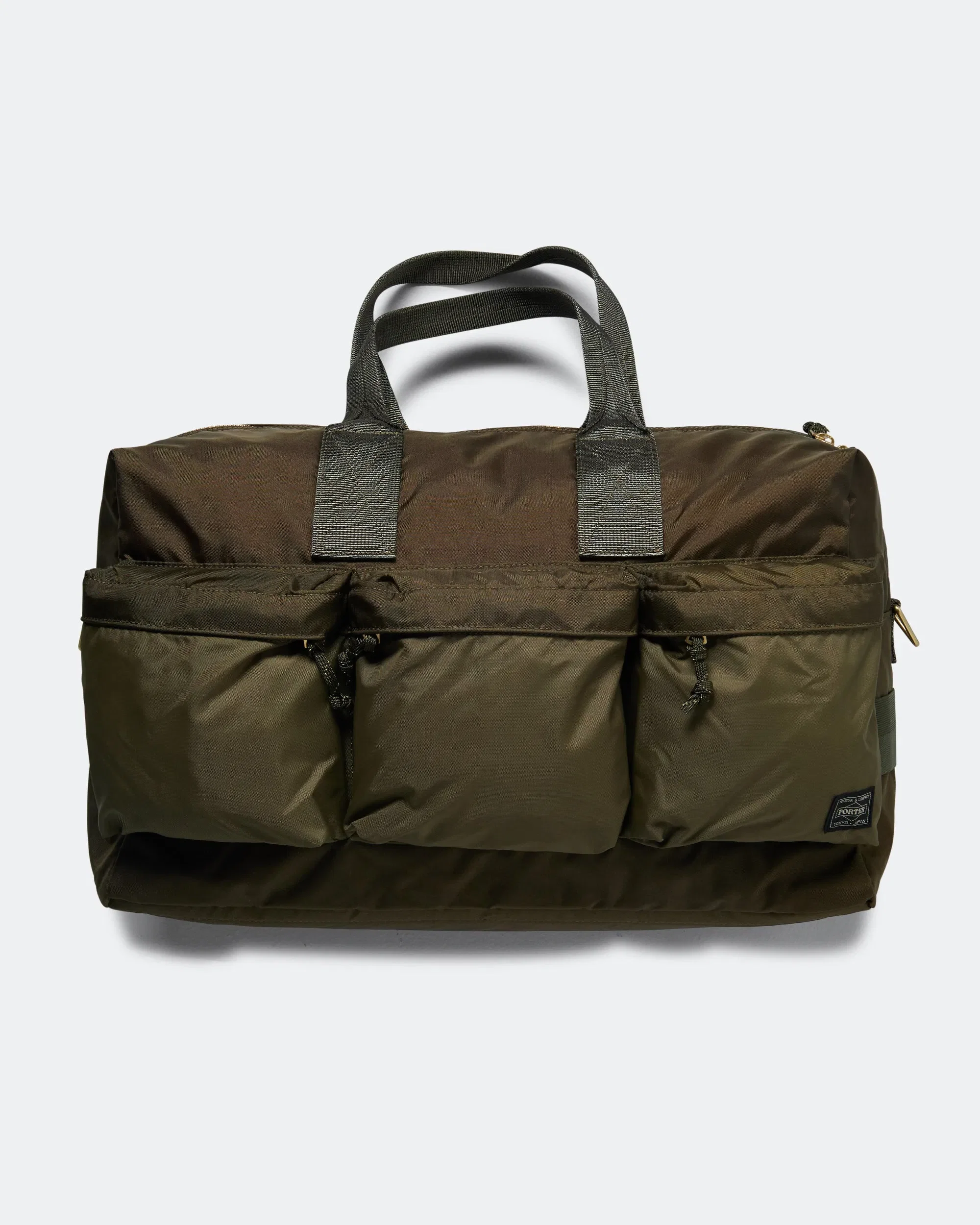 Porter-Yoshida & Co. FORCE 2WAY Duffle Bag - Olive Drab
