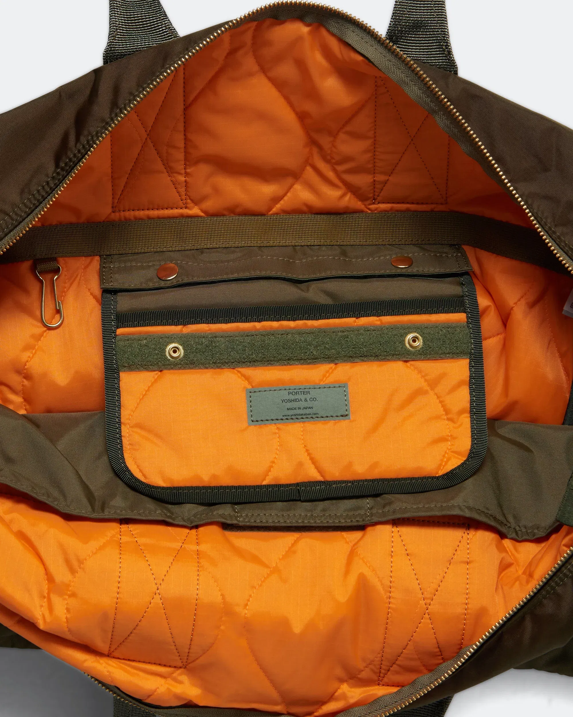 Porter-Yoshida & Co. FORCE 2WAY Duffle Bag - Olive Drab